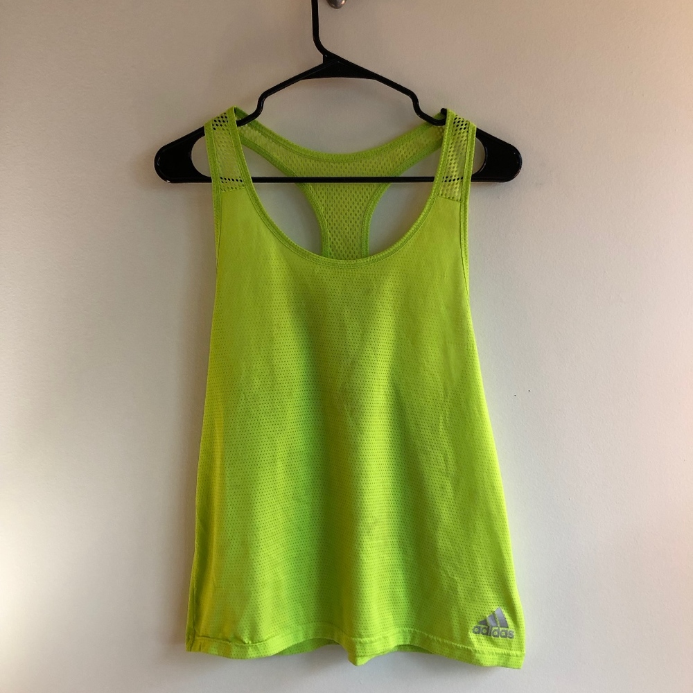 Adidas Running Tank Top "Neon Green"
